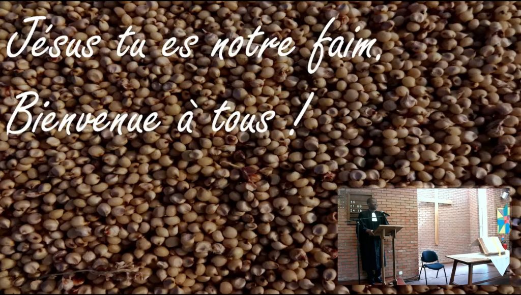 Culte du 28 juillet 2024 "Jésus tu es notre faim" par le pasteur Amos Ngoua Mouri