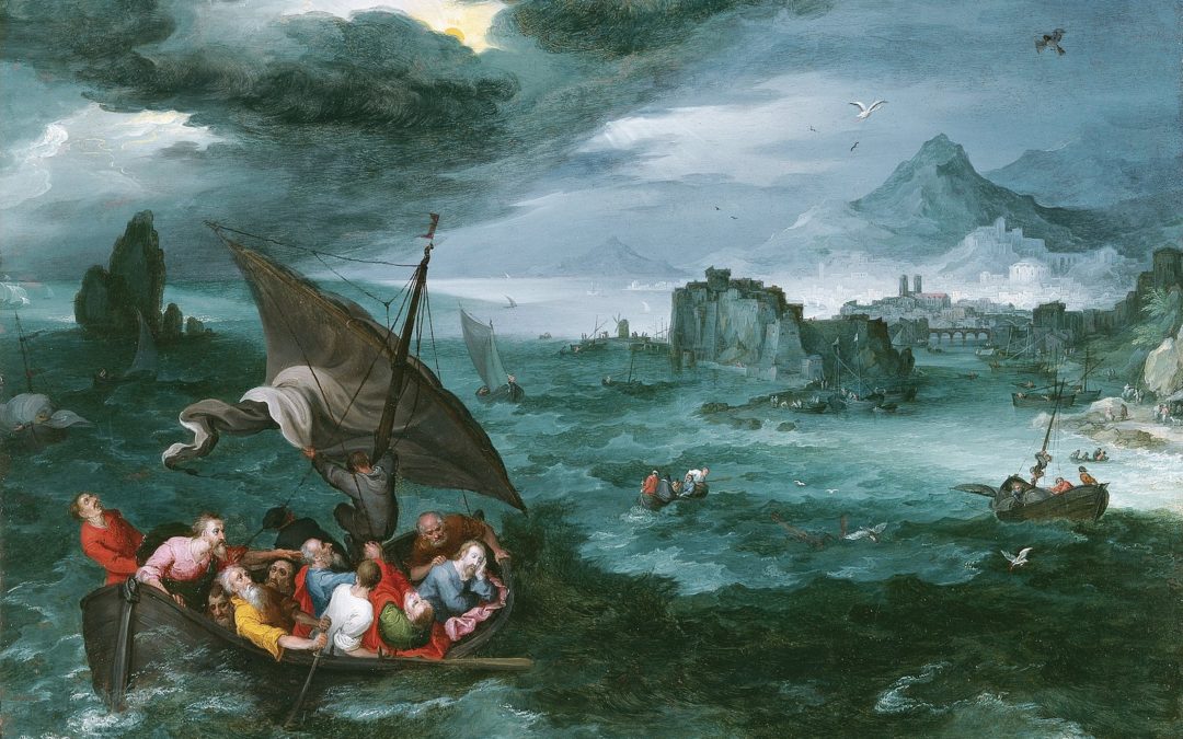 JÉSUS APAISE UNE TEMPÊTE