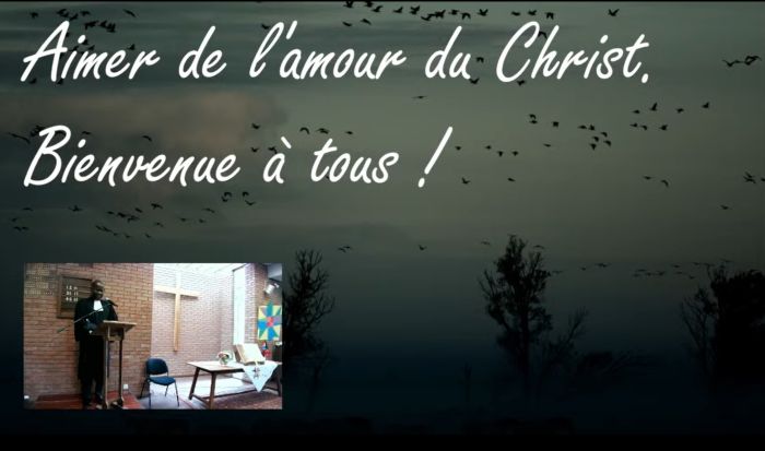 Culte du 18 mai 2025 "Aiemer de l'amour du Christ" par le pasteur Amos Ngoua Mouri