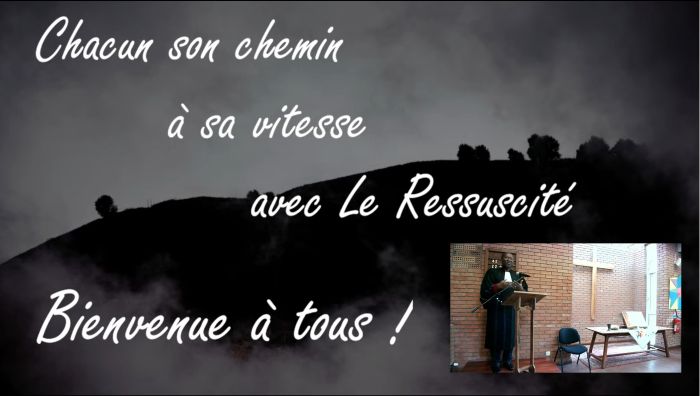 Culte du 12 avril 2026 "Chacun son chemin à sa vitesse avec Le Ressuscité" par le pasteur Amos Ngoua Mouri